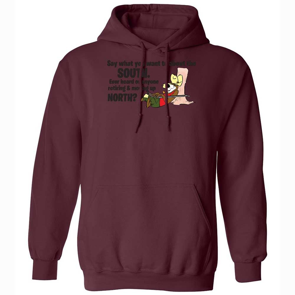 Classic Unisex Hoodie - WBRB98PH - Maroon - 19