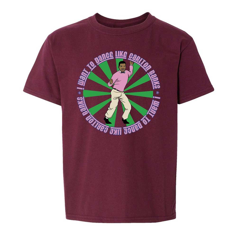 Kids T-Shirt - 9MUS6CXU - Maroon - 19
