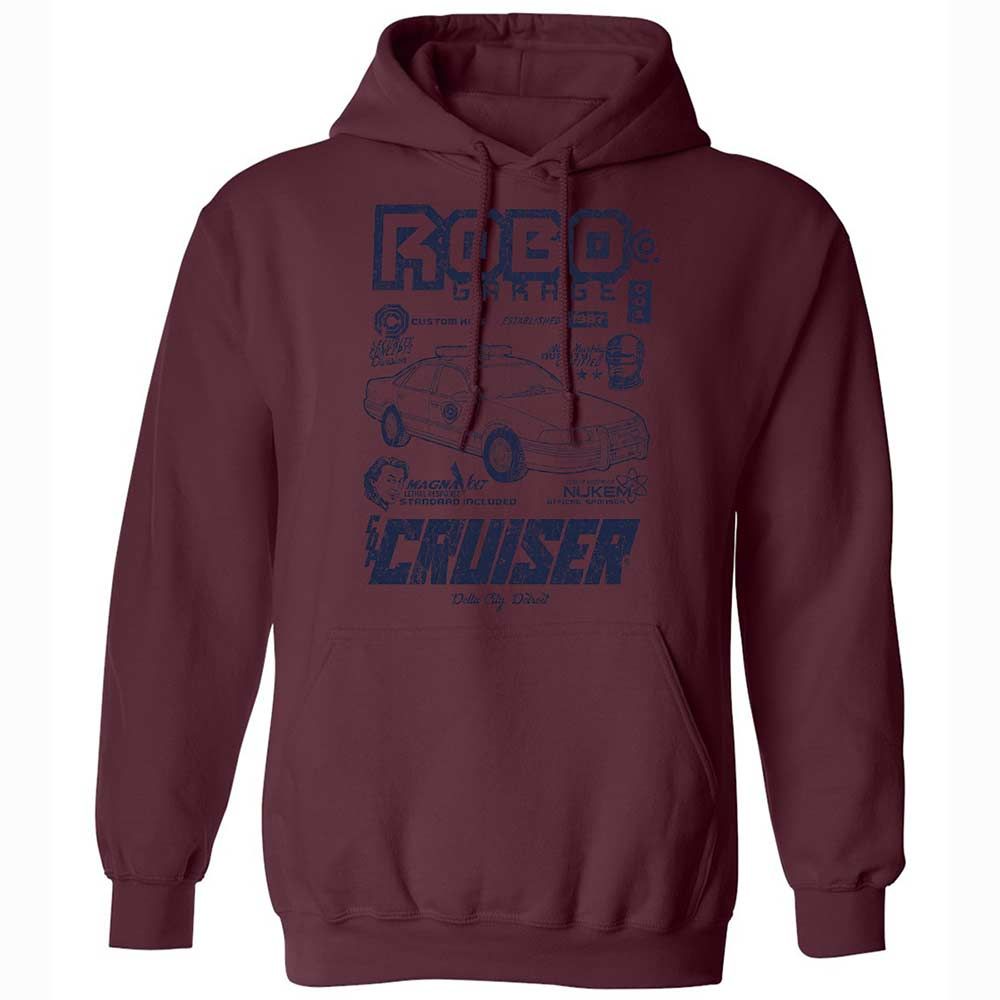 Classic Unisex Hoodie - 6W3JR4RV - Maroon - 19