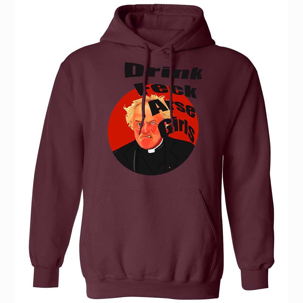 Classic Unisex Hoodie - 7A2R7MN7 - Maroon - 19