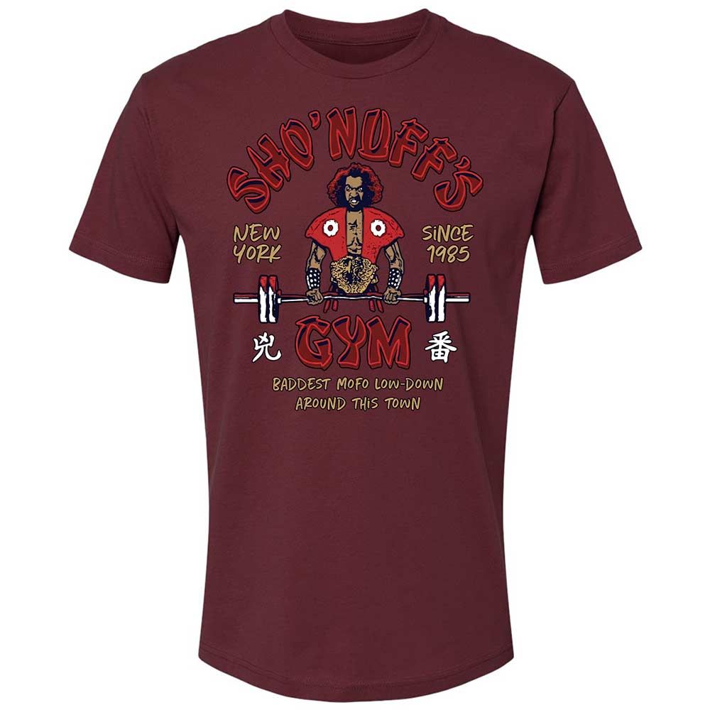 Sho'nuff's Gym - Maroon - 19