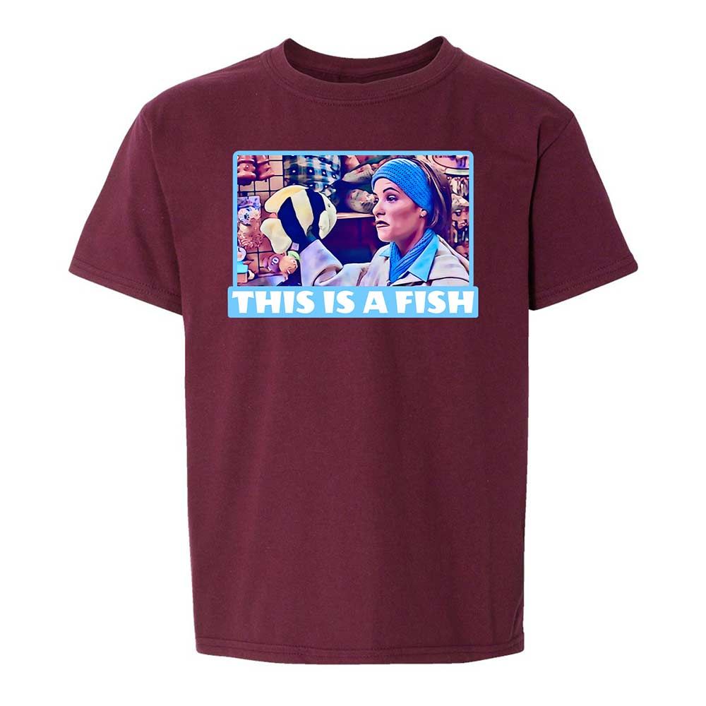 Kids T-Shirt - Q7WPXEAP - Maroon - 19