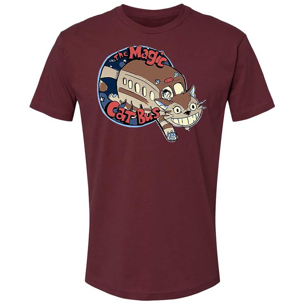 The Magic Catbus - Maroon - 19