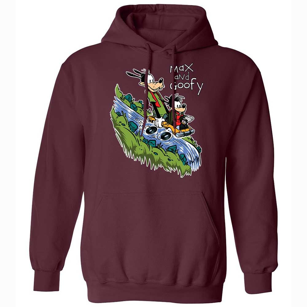 Classic Unisex Hoodie - T9E2LE9W - Maroon - 19