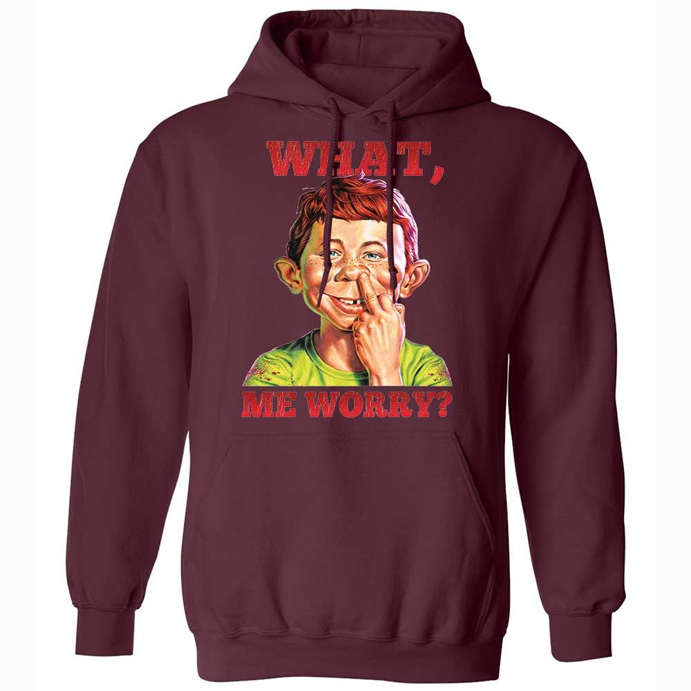 What, me worry - Maroon - 19