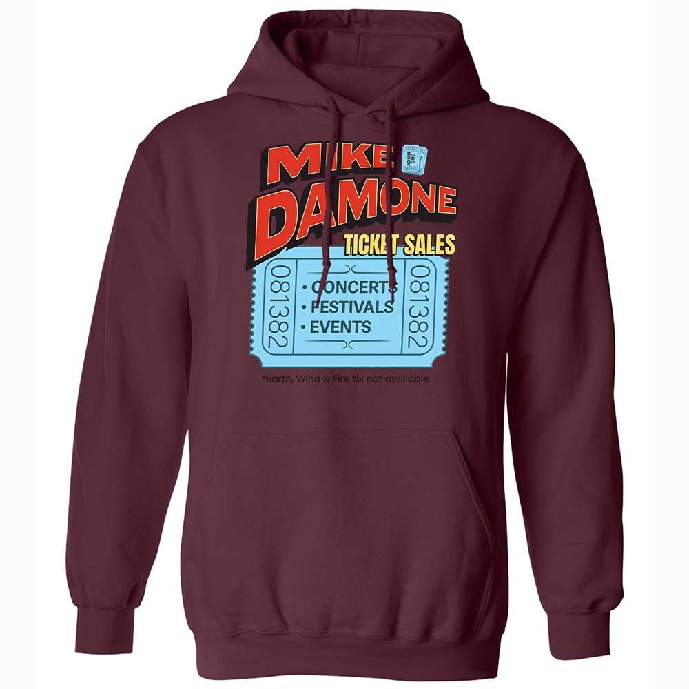 Damone Ticket Sales - Maroon - 19