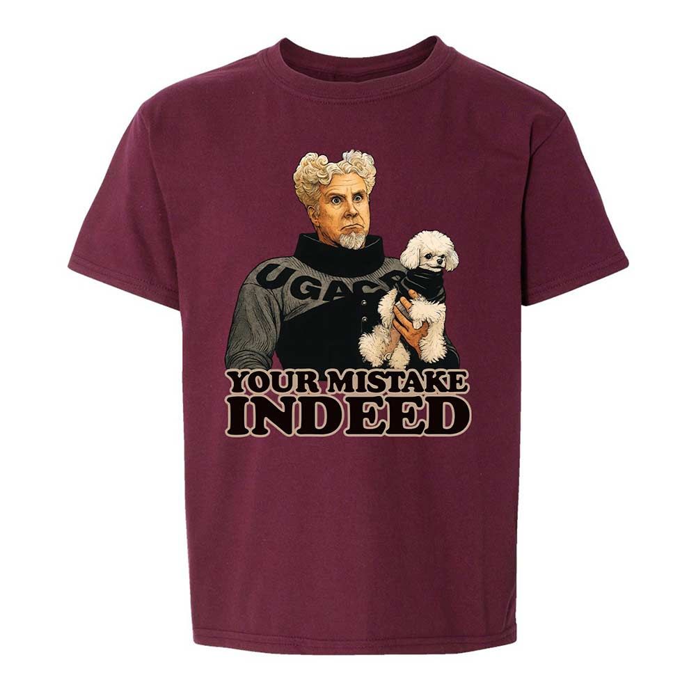 Kids T-Shirt - 82U3FFNB - Maroon - 19
