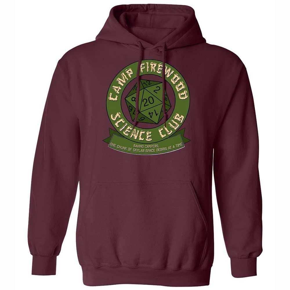 Camp Firewood Science Club - Maroon - 19