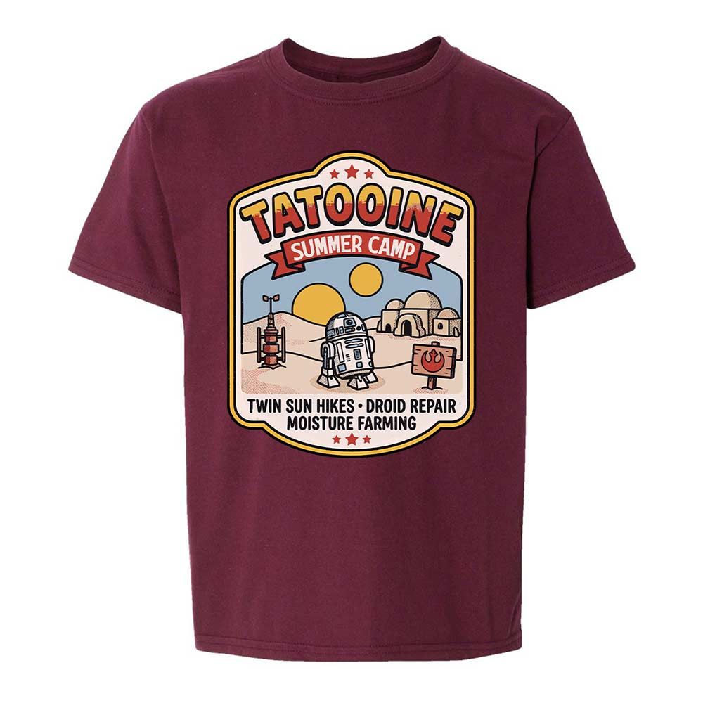 Kids T-Shirt - C9Y35CMC - Maroon - 19