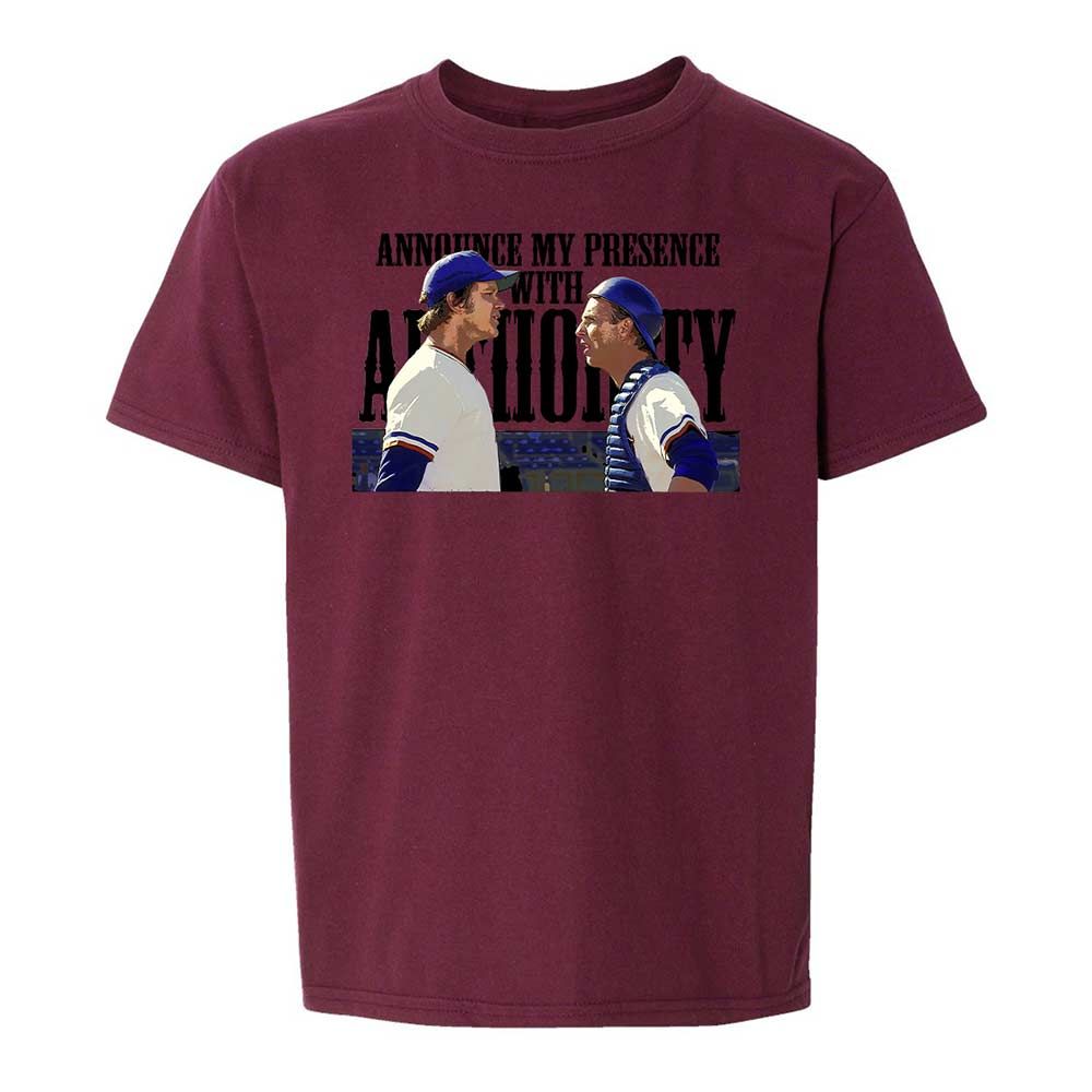 Announce my presence with authority - Maroon - 19