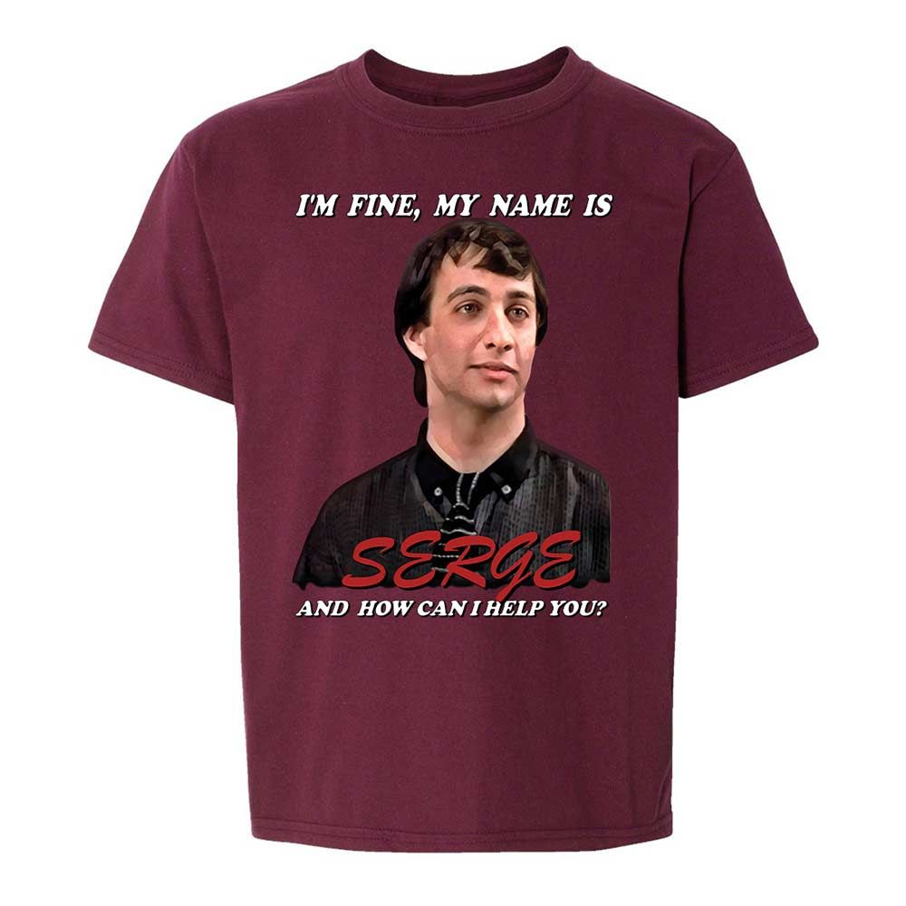 Kids T-Shirt - RRTS3F2J - Maroon - 19