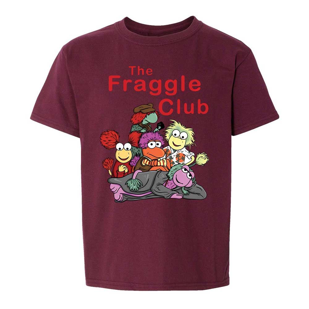 Kids T-Shirt - 2ZX5N38R - Maroon - 19