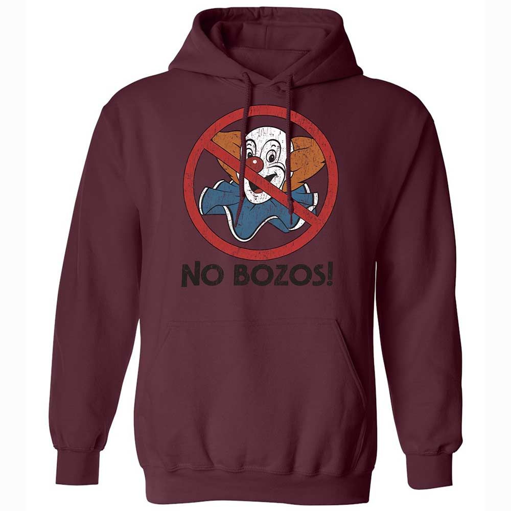 No Bozos - Maroon - 19