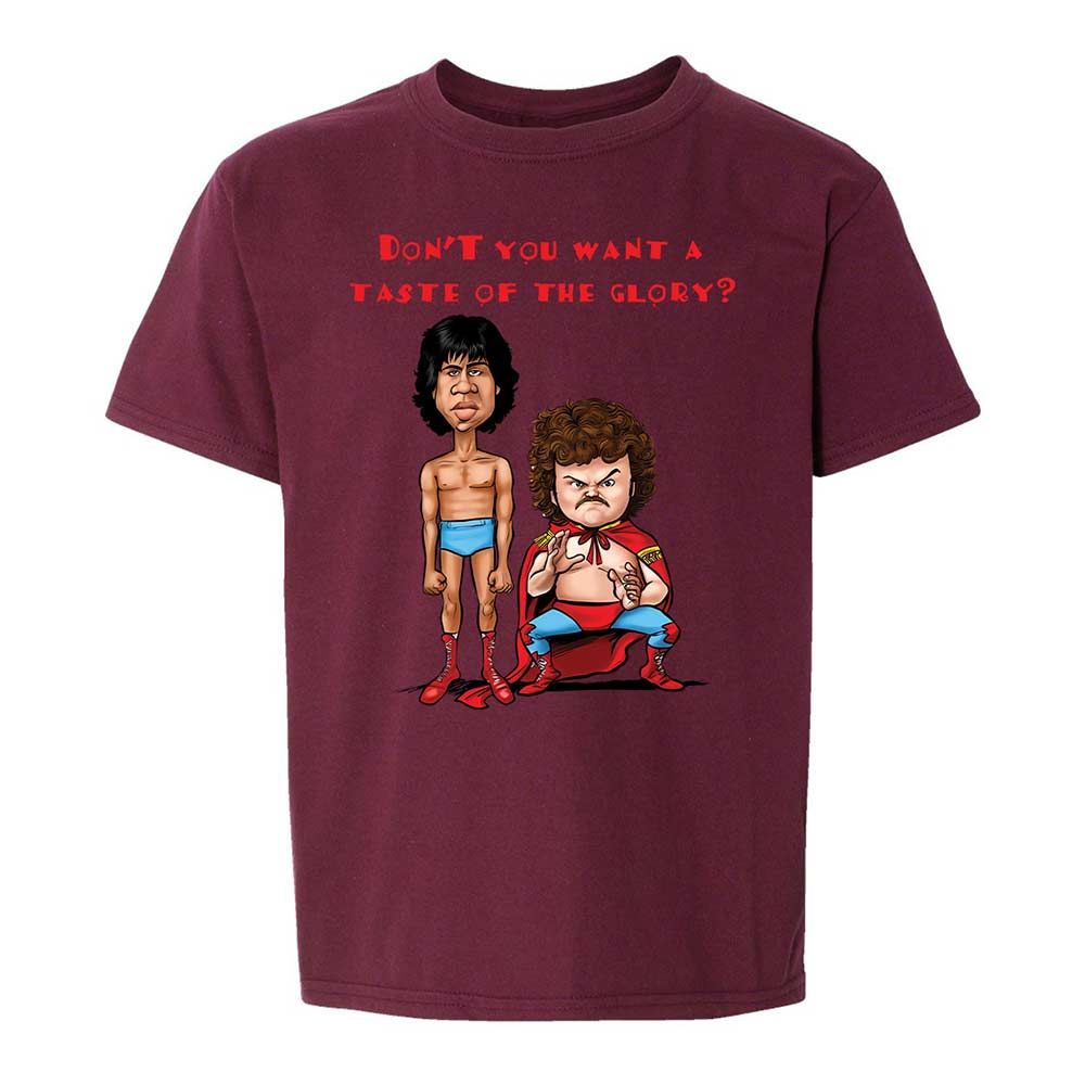 Kids T-Shirt - A6S4PKCU - Maroon - 19