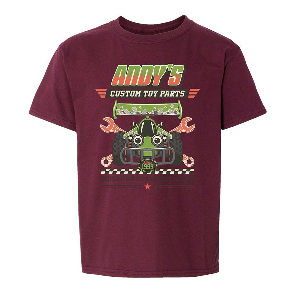 Kids T-Shirt - KZZV4KFJ - Maroon - 19