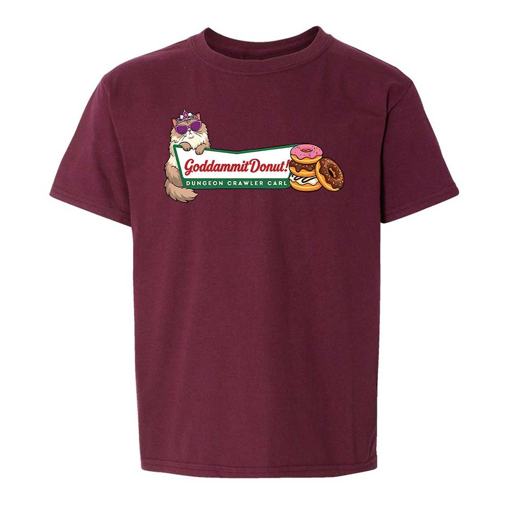 Goddammit Donut - Maroon - 19