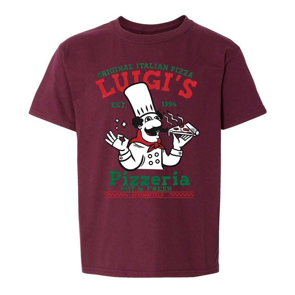 Kids T-Shirt - Z965KW4L - Maroon - 19