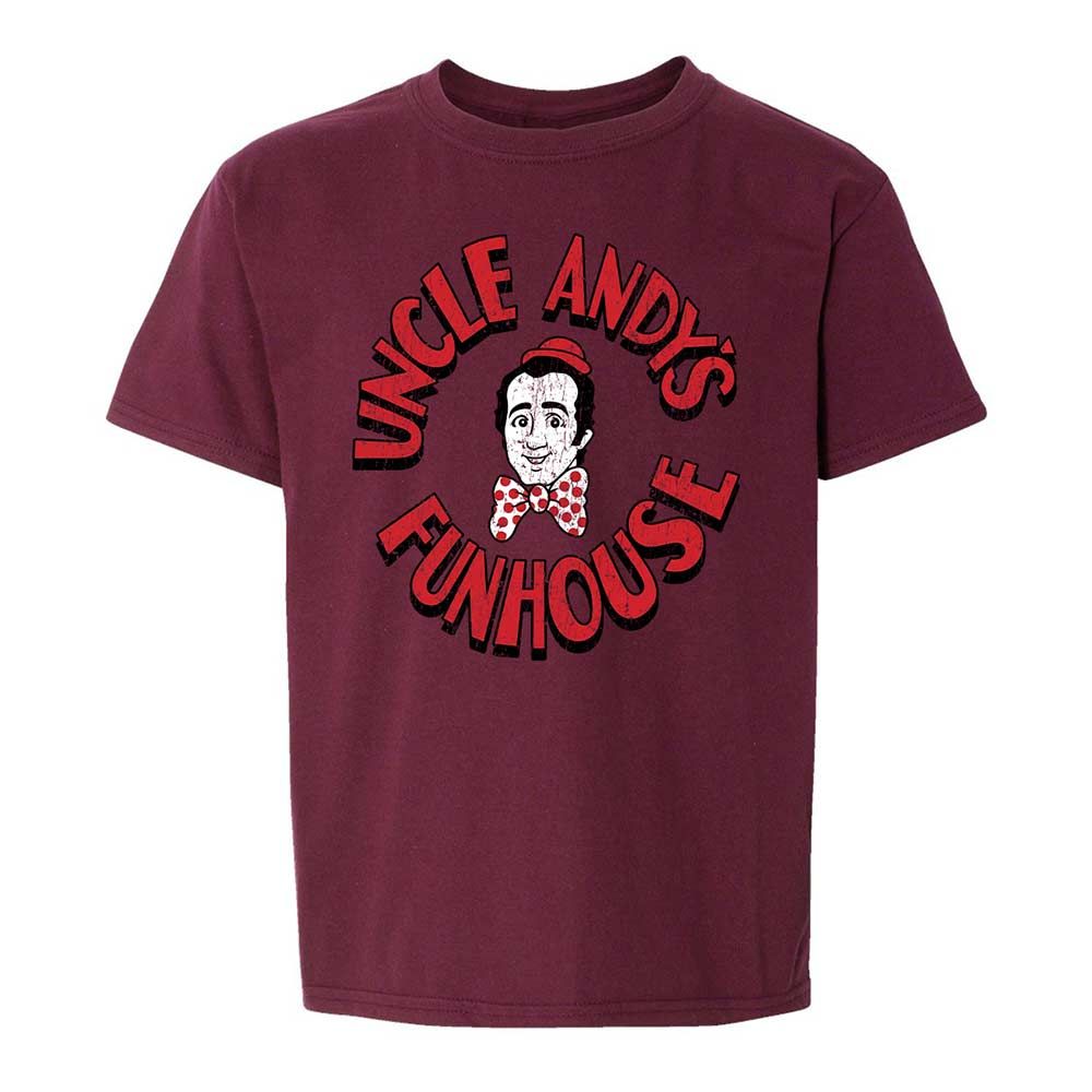 Kids T-Shirt - 2BXEQQM5 - Maroon - 19