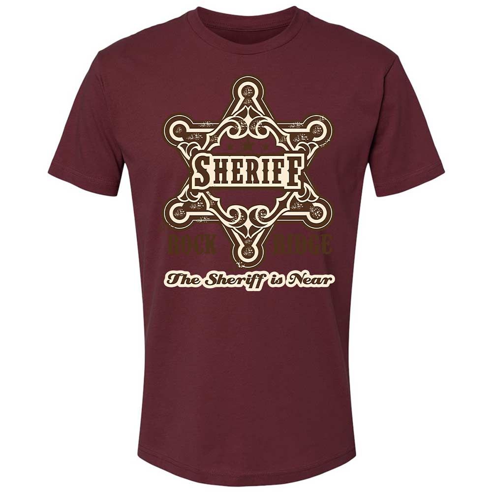 The Sheriff of Rockridge is Near! - Maroon - 19