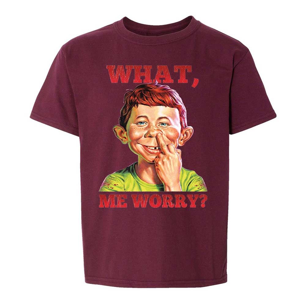 What, me worry - Maroon - 19