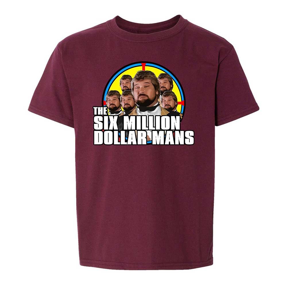 The Six Million Dollar Mans - Maroon - 19