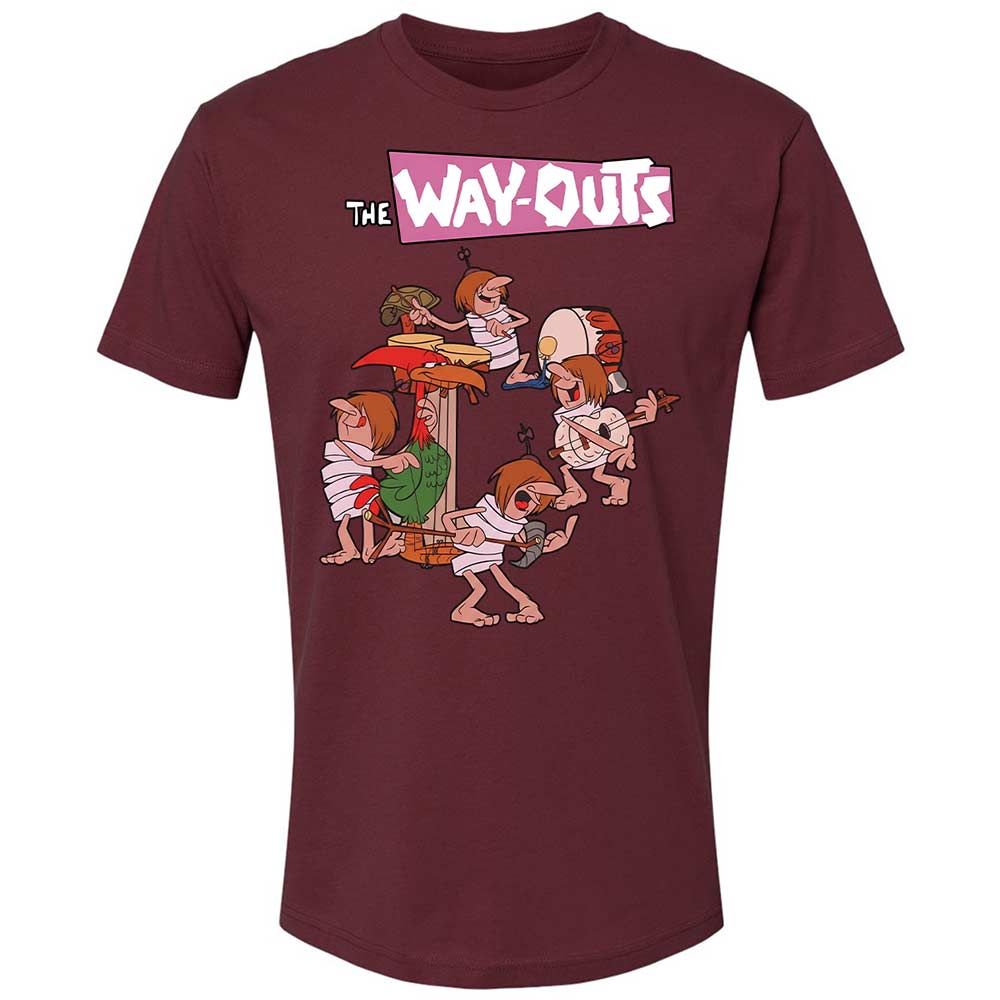 The Way-Outs Groovy 60's - Maroon - 19