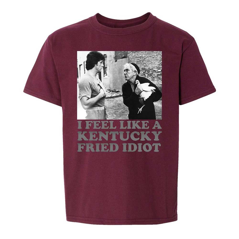 Kids T-Shirt - WZMQFFDM - Maroon - 19