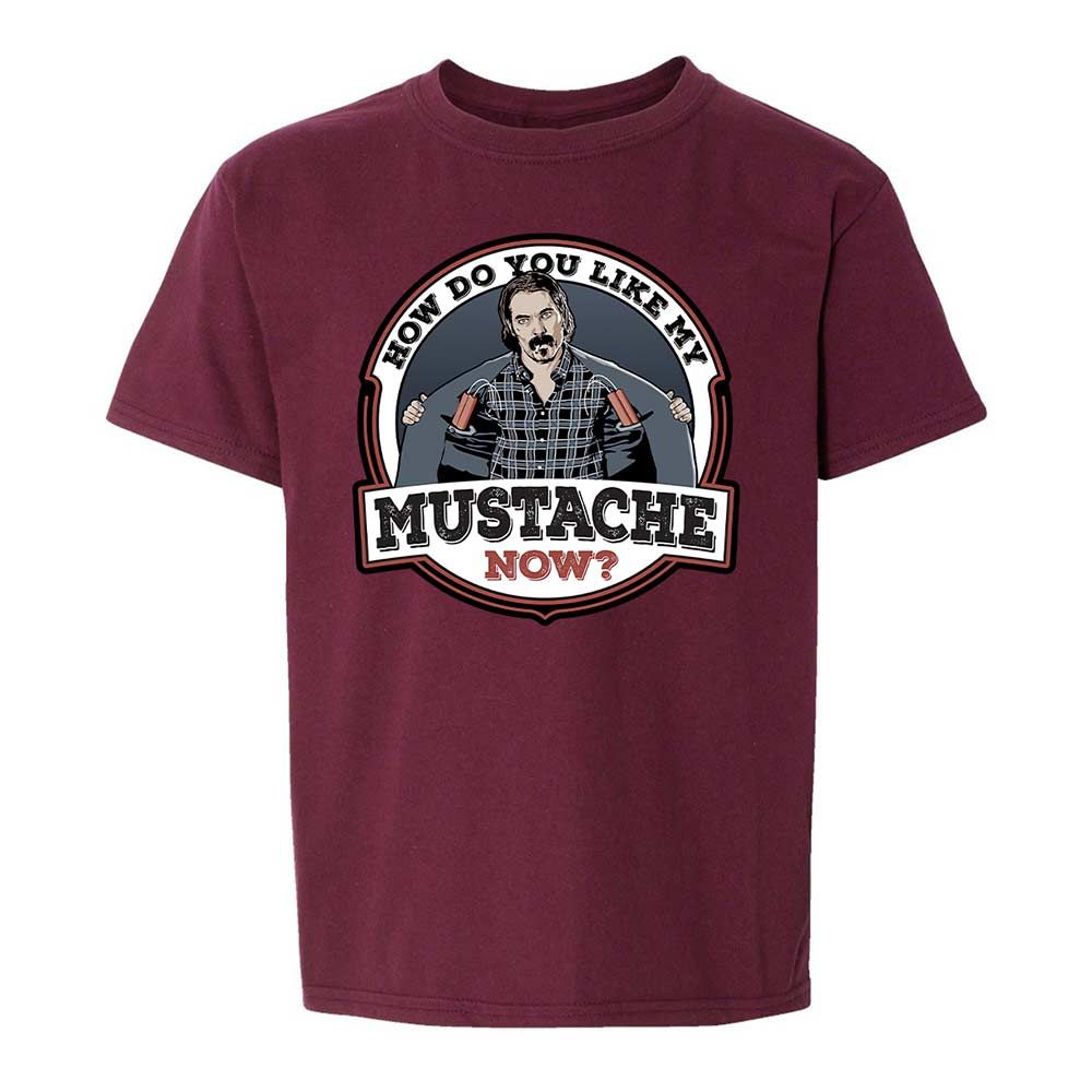 Kids T-Shirt - QTZ2X127 - Maroon - 19