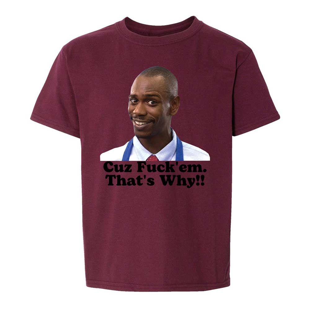Kids T-Shirt - RGLZEP6Z - Maroon - 19