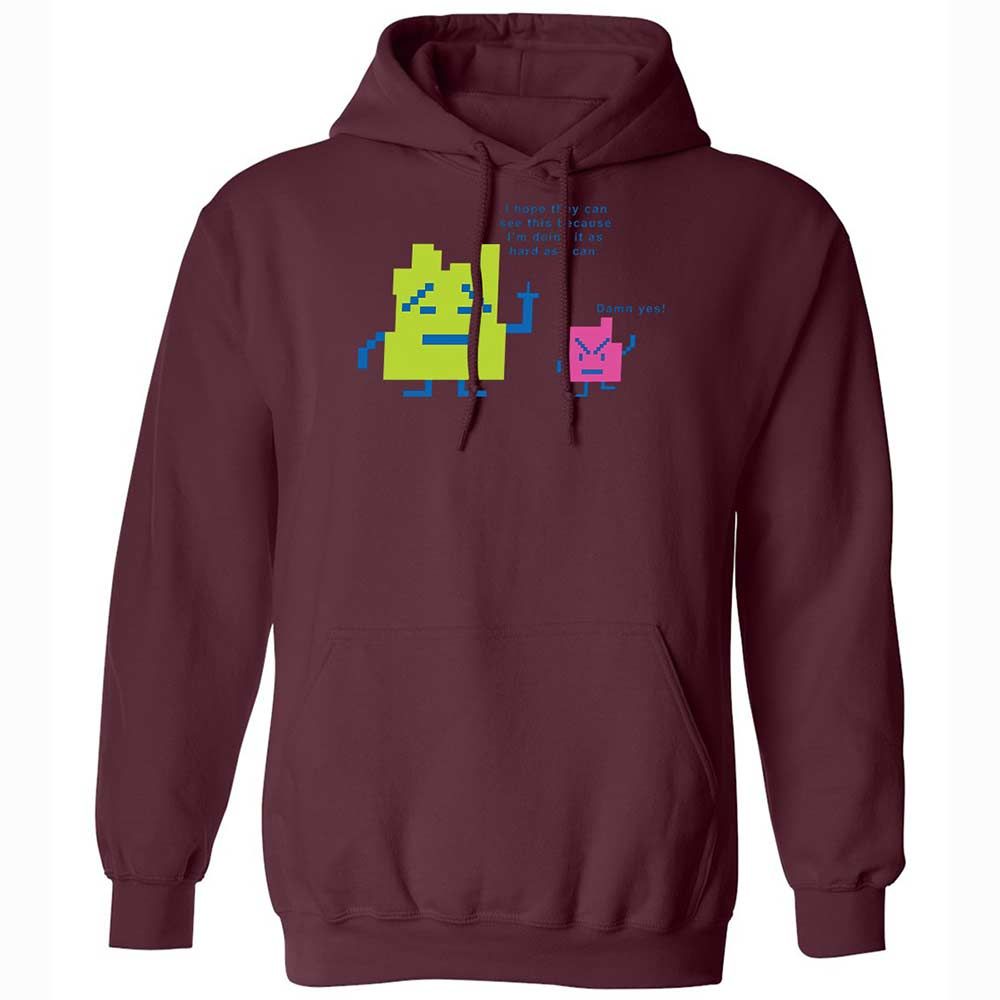 Classic Unisex Hoodie - YE1P2WXT - Maroon - 19