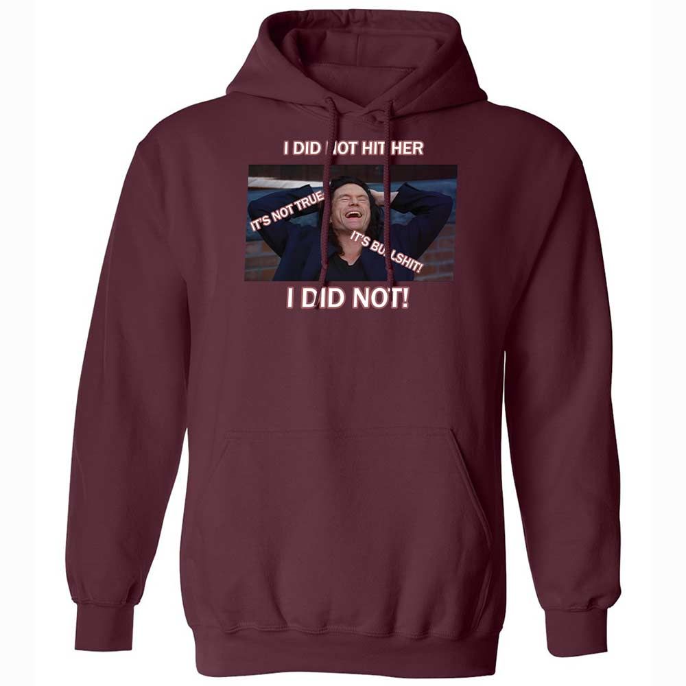 Classic Unisex Hoodie - 9VSJ4LN2 - Maroon - 19