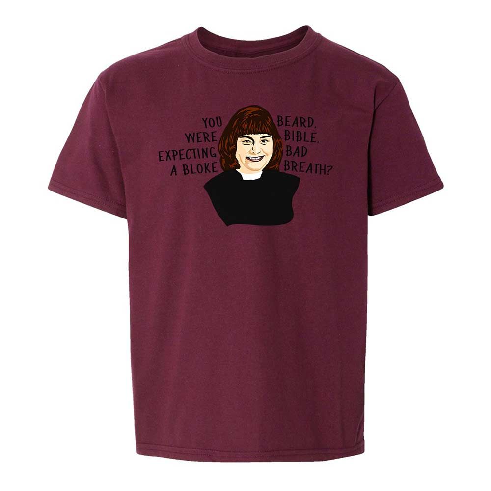 Kids T-Shirt - EHVF45ZK - Maroon - 19