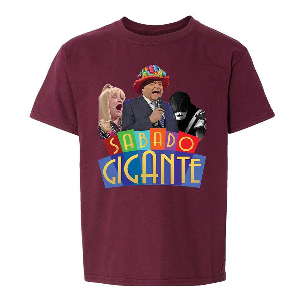 Kids T-Shirt - MJDA1LTB - Maroon - 19
