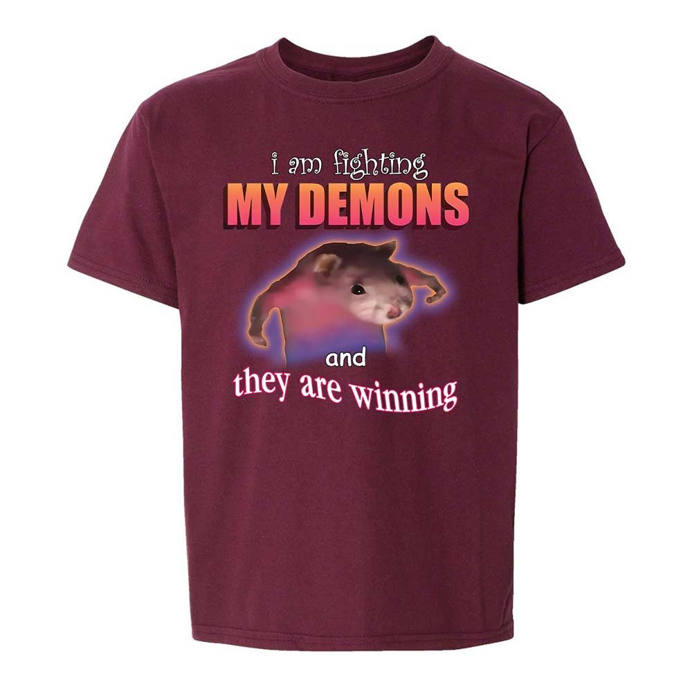 I'm fighting my demons - Maroon - 19