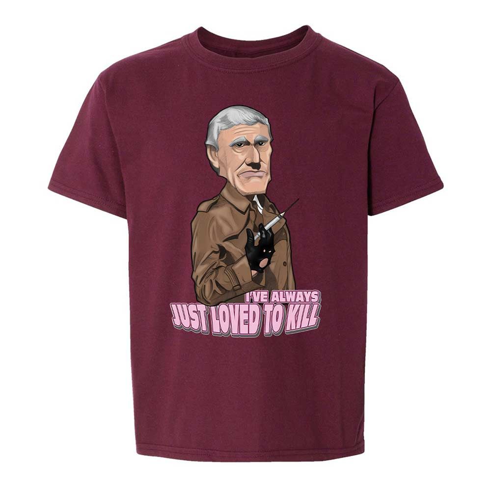 Kids T-Shirt - YEQW5T3V - Maroon - 19