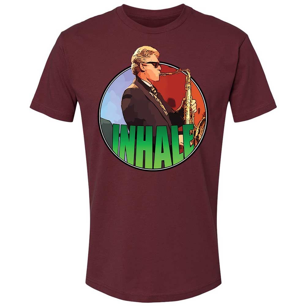Playing the Saxophone - Maroon - 19