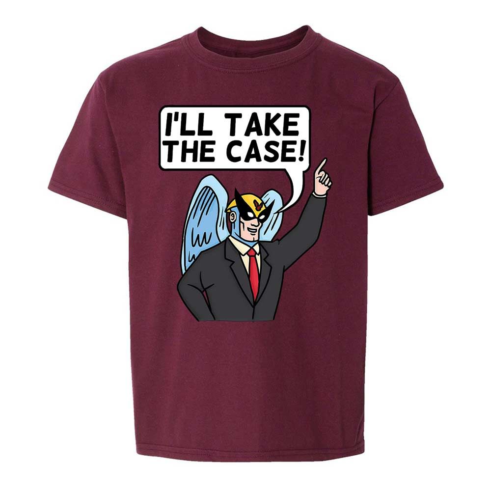 Kids T-Shirt - 6V4JPA3Q - Maroon - 19