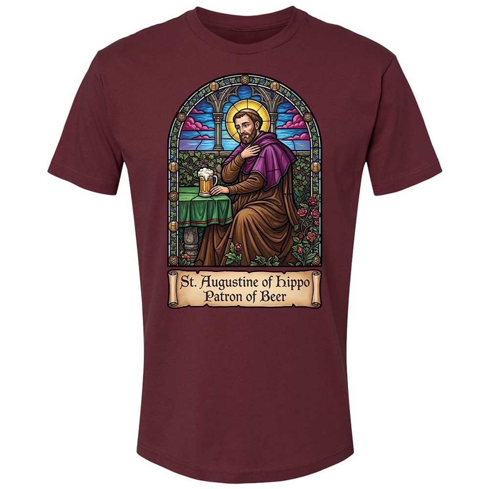 Patron of Beer - Maroon - 19