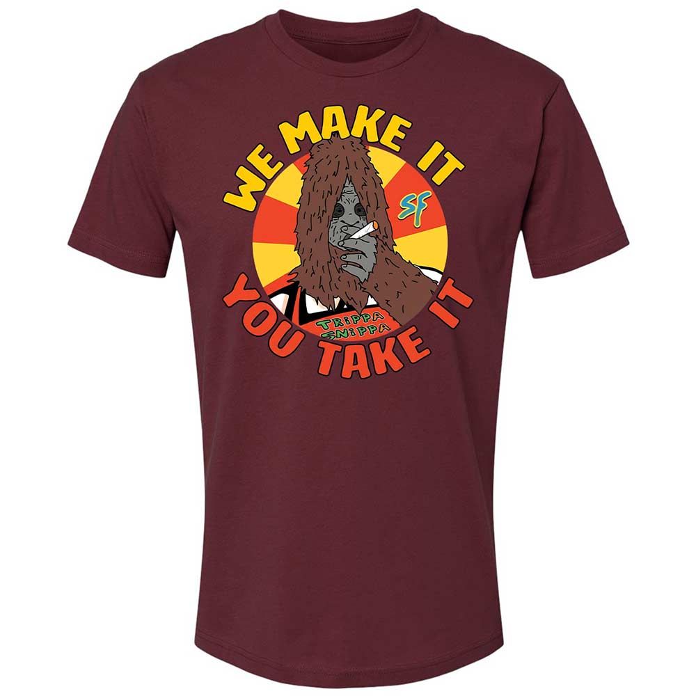 Premium Unisex T-Shirt - 371PJ8W2 - Maroon - 19