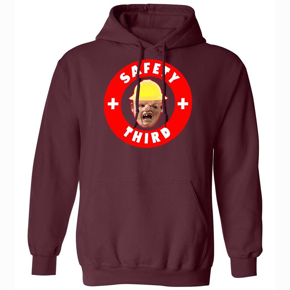 Safety Third - Maroon - 19