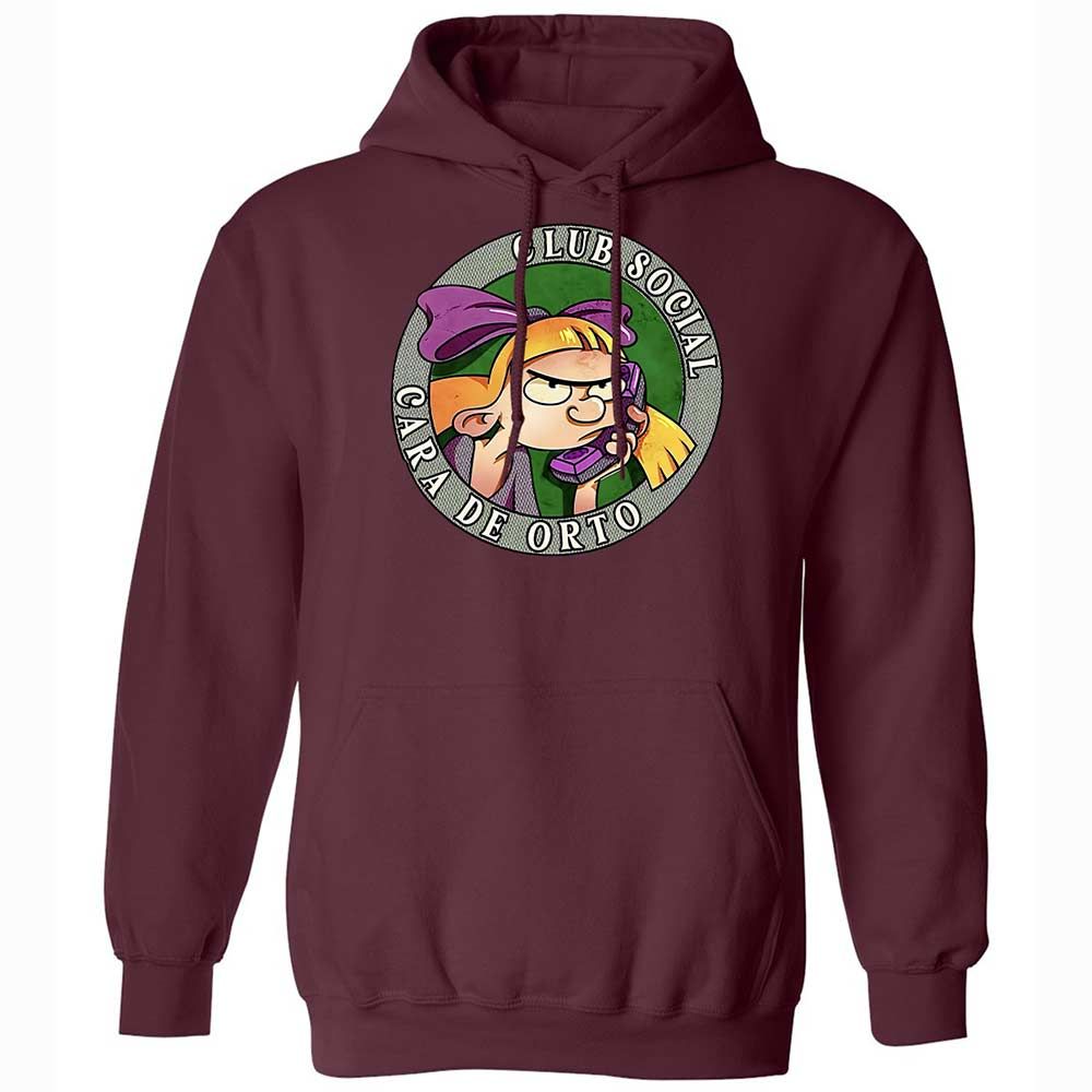 Classic Unisex Hoodie - JMEPG12R - Maroon - 19