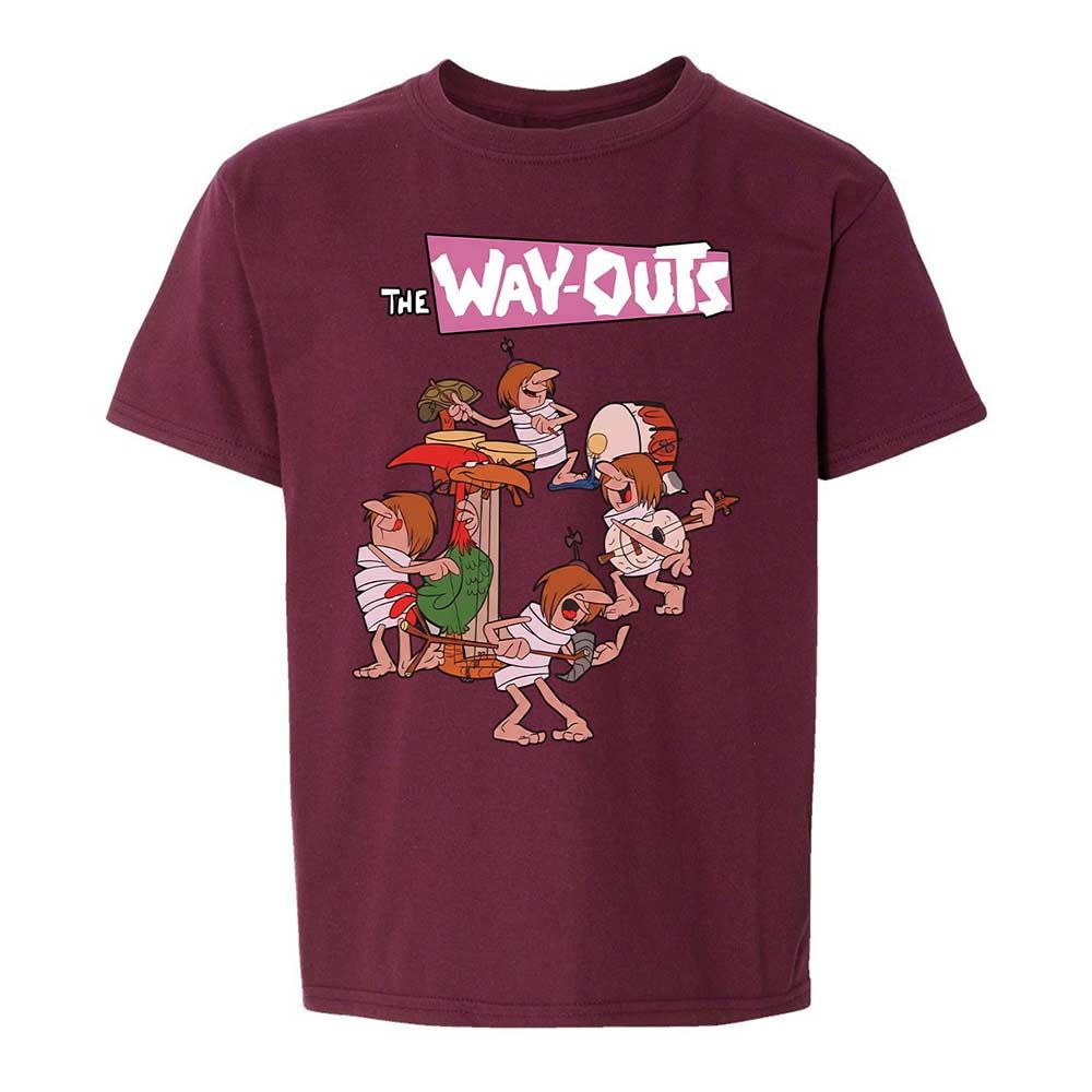 The Way-Outs Groovy 60's - Maroon - 19