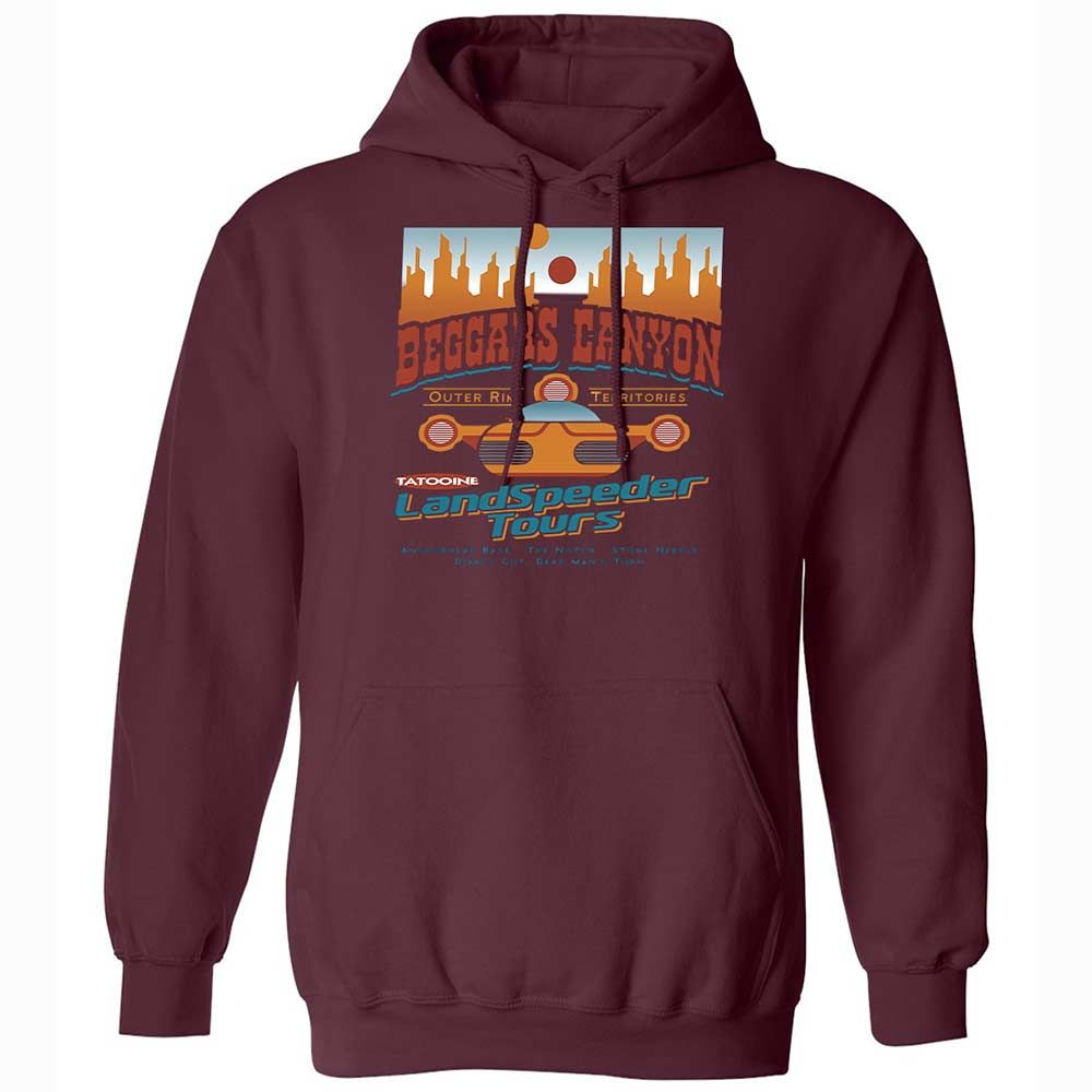 Classic Unisex Hoodie - BS3DR55J - Maroon - 19