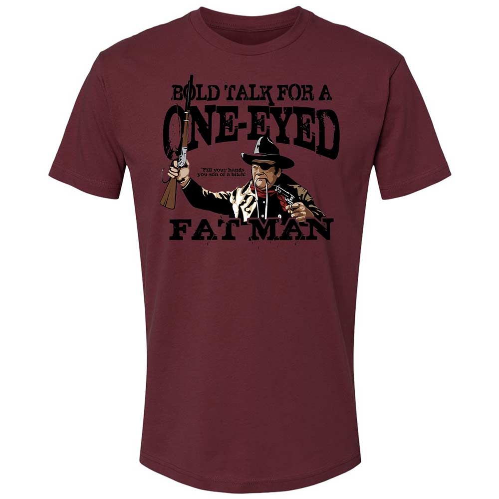One Eyed Fat Man - Maroon - 19
