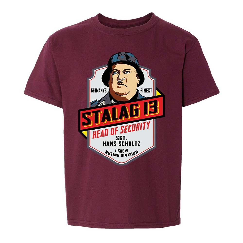 Kids T-Shirt - 9NMSQEUV - Maroon - 19