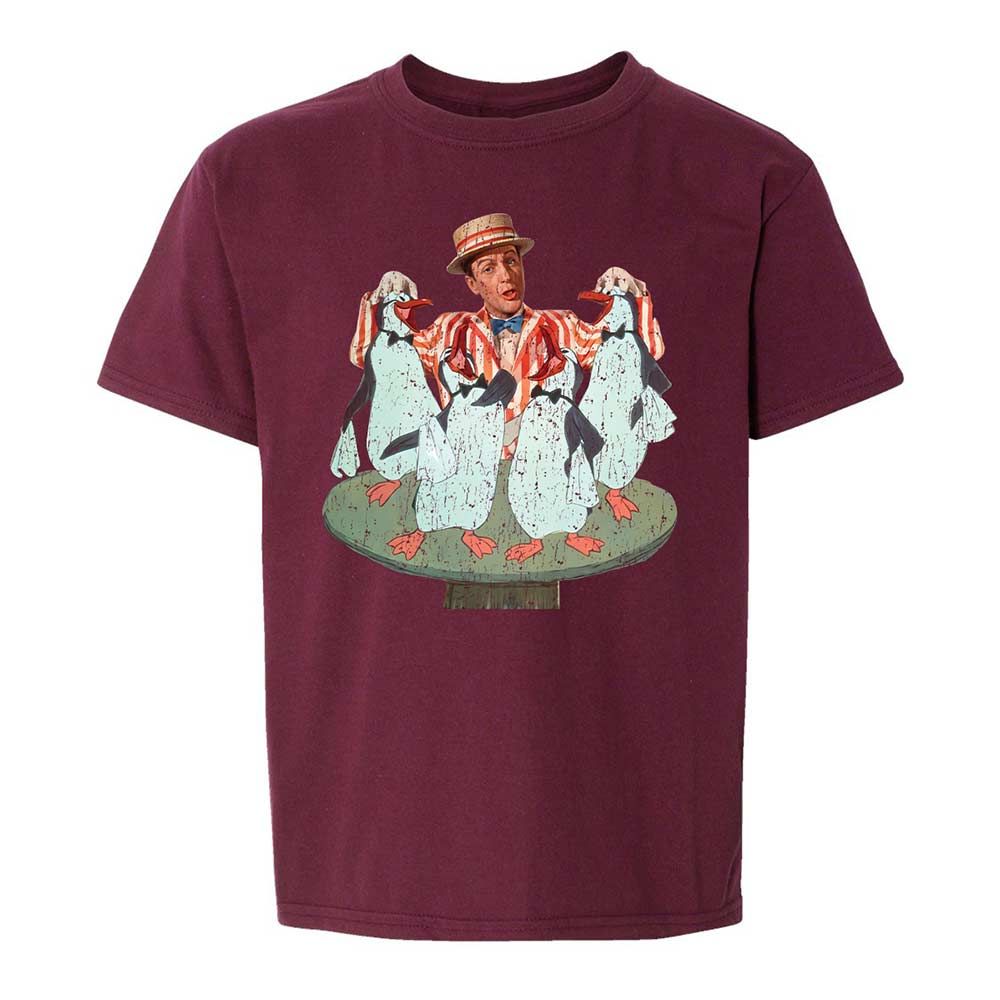 Kids T-Shirt - AMGD33PF - Maroon - 19