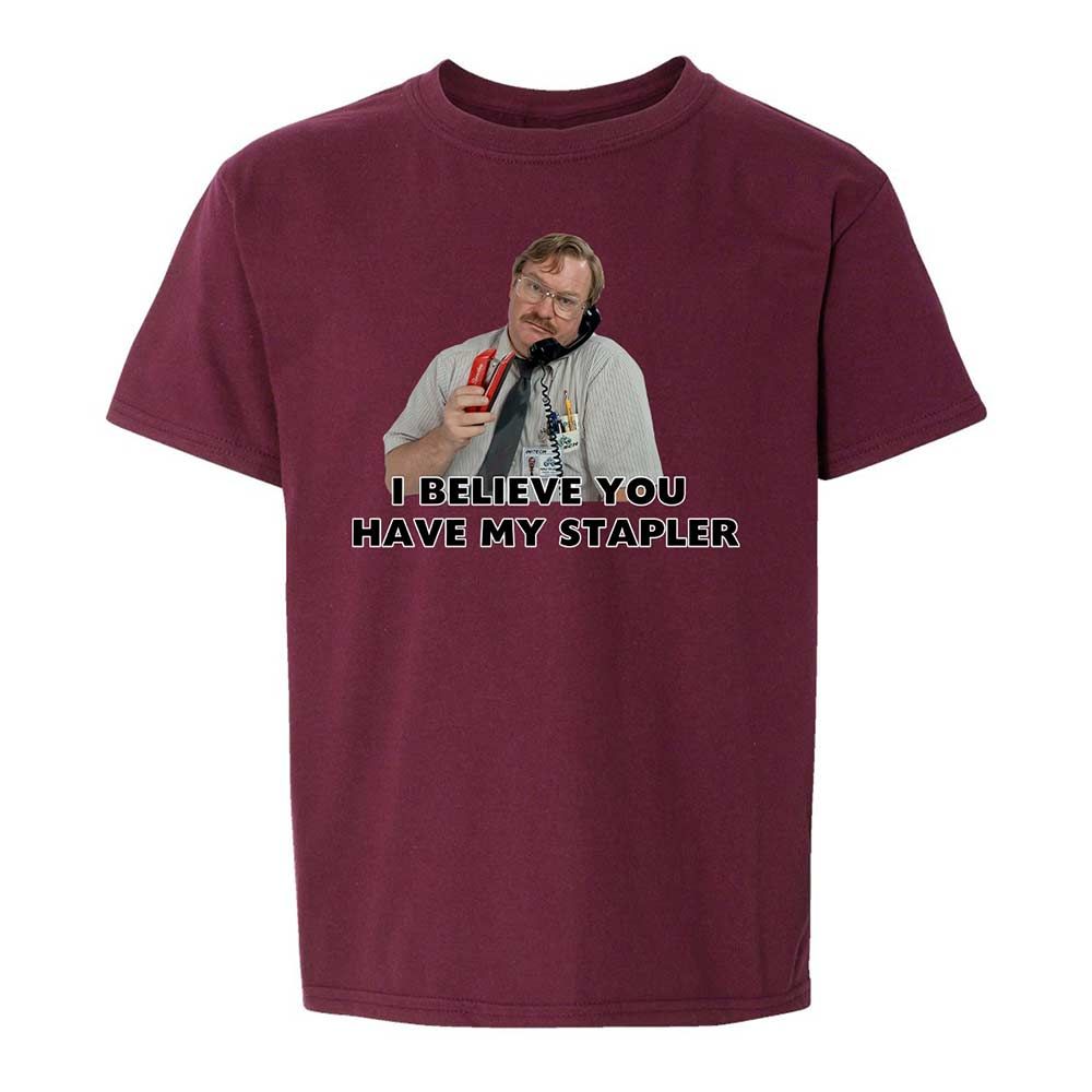 I believe you have my Stapler - Maroon - 19