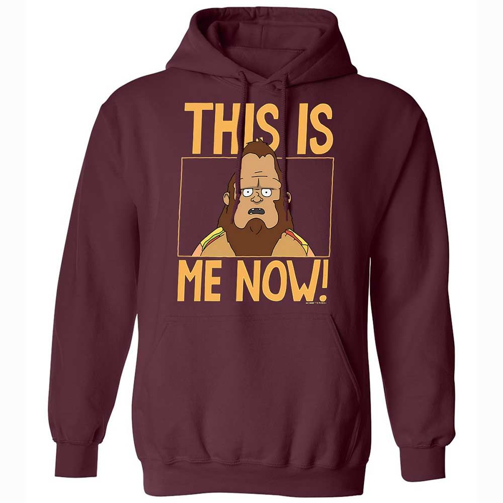 Classic Unisex Hoodie - D14SQVLN - Maroon - 19