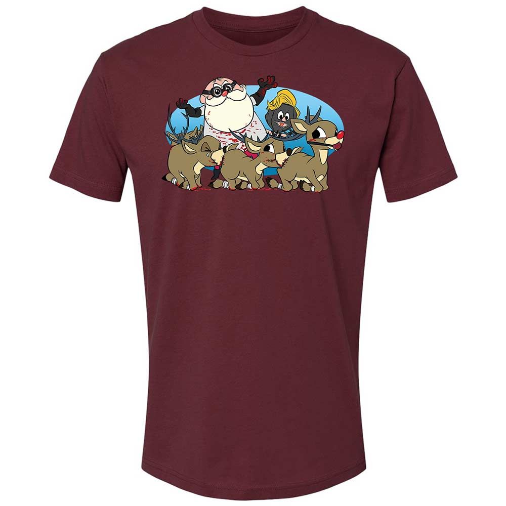 Santapede Greeting - Maroon - 19