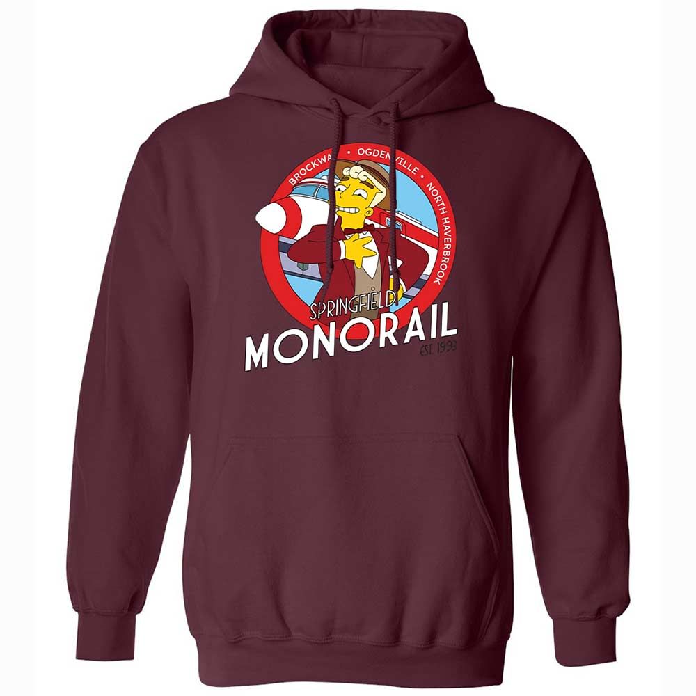 Springfield Monorail - Maroon - 19